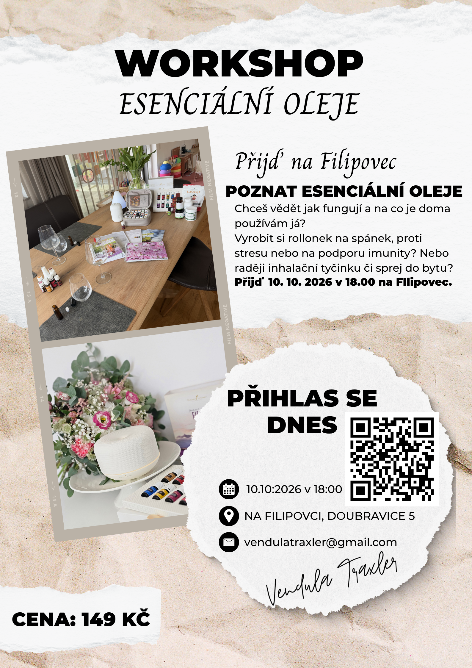 Workshop esenciálních olejů 10.10.2026